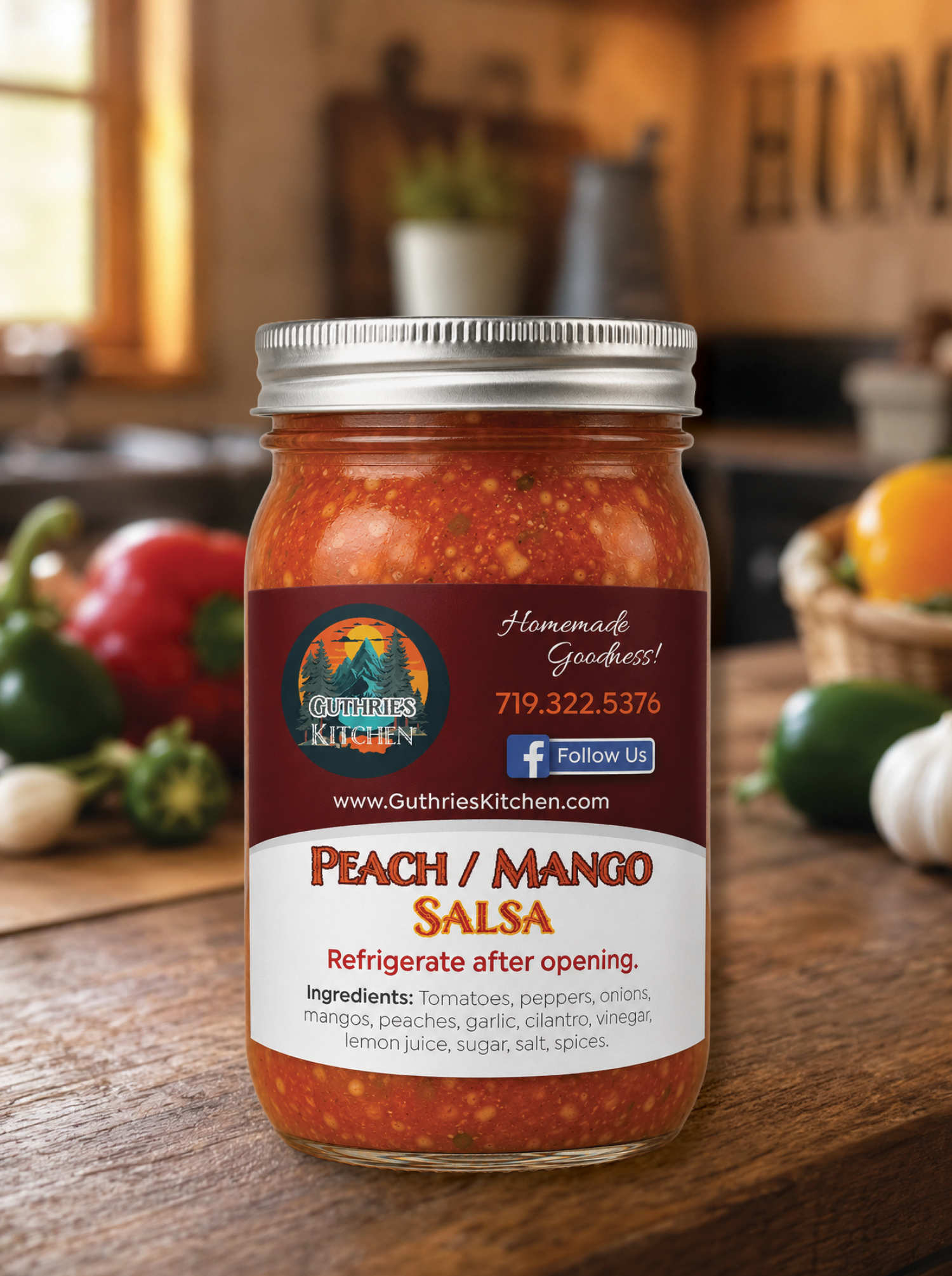 Peach/Mango Salsa